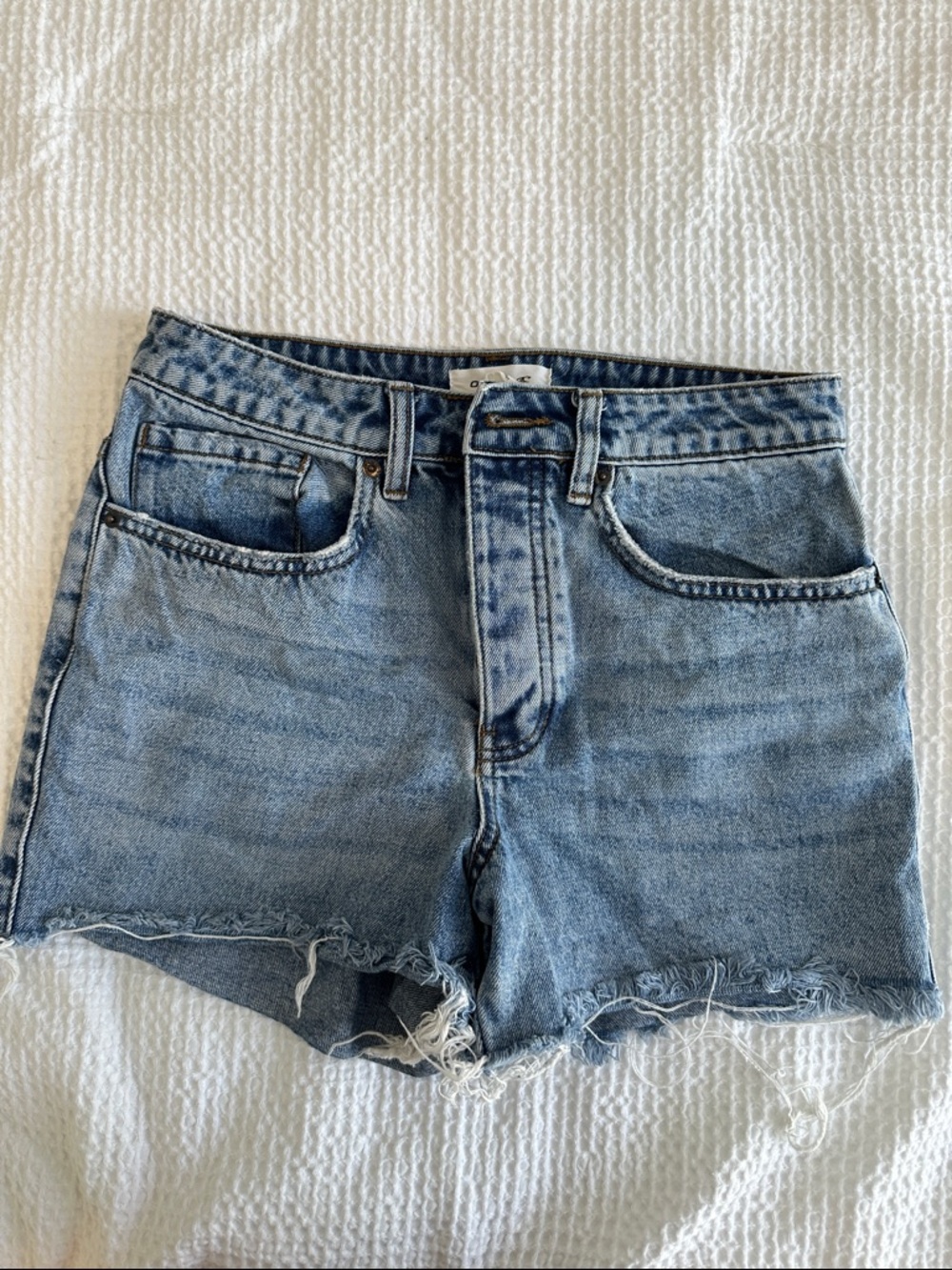 O’Neill Light Blue Denim Cutoff Shorts - Unbranded